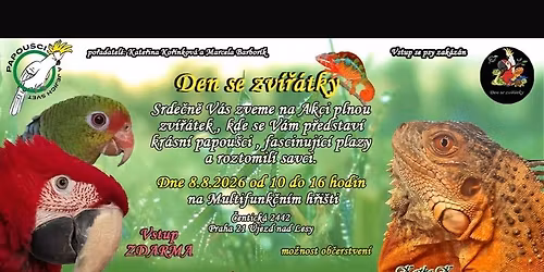 Den se zv\u00ed\u0159\u00e1tky \ud83e\udd9c\ud83d\udc38\ud83e\udd87\ud83e\udeb1\ud83e\udd96\ud83d\udc22\ud83d\udc0d\ud83e\udd8e\ud83e\udd80