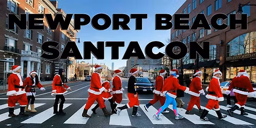 Newport Beach Santa Bar Crawl