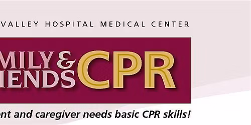 Friends & Family CPR, In-person
