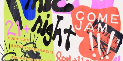 Open Mic Night- Every Tuesday!
