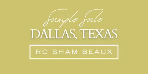 Sample Sale at Dallas Market Center