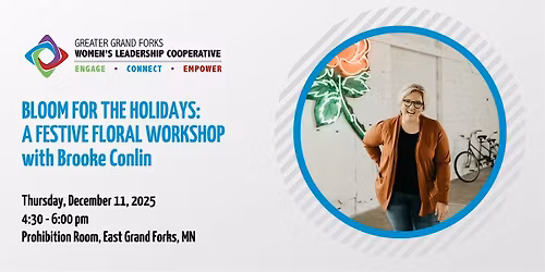Bloom for the Holidays: A Festive Floral Workshop with Brooke Conlin