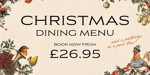 Christmas Dining Menu \ud83c\udf84