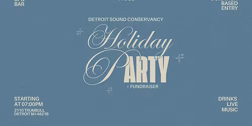 DSC 2025 Holiday Party + Fundraiser!