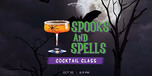 Spooks & Spells Cocktail Class