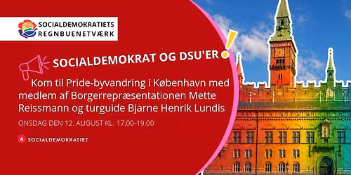 \u2764\ufe0f\u2728\ufe0f Pride-byvandring i K\u00f8benhavn med Regnbuenetv\u00e6rket \ud83c\udf39\ud83c\udff3\ufe0f\u200d\ud83c\udf08