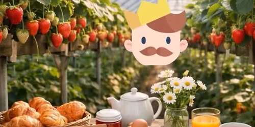 Vaderdag in de aardbeienserre\/ beleef de boerderij 2026 