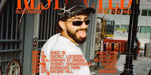 RESTRICTED AUS\/NZ Tour - Melbourne