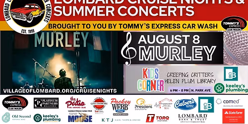 Murley at Lombard Cruise Nights & Summer Concerts