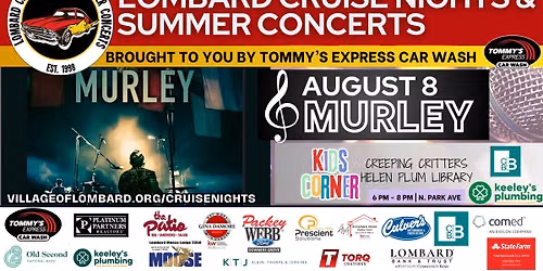 Murley at Lombard Cruise Nights & Summer Concerts