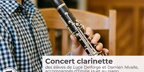 \ud83d\udccc Concert clarinette
