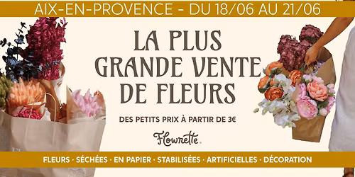 POP UP FLOWRETTE \/\/ AIX-EN-PROVENCE #1