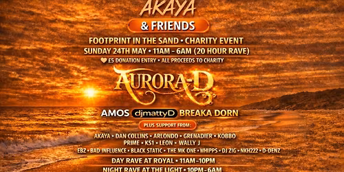 AKayA and friends Presents - Footprints in the Sand 