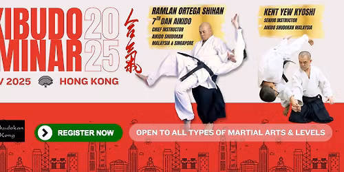AikiBudo Seminar 2025 ft. Ramlan Ortega Shihan (7th Dan Aikido) & Kent Yew Kyoshi