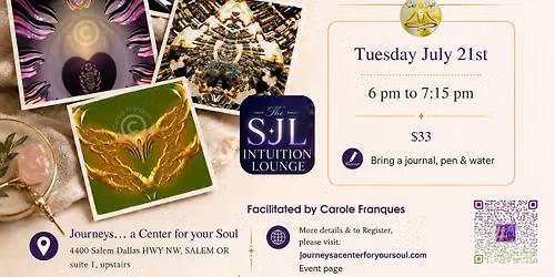 The SJL Intuition Lounge - Ensoulistry Art as Portals