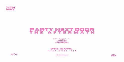 PARTY NEXT DOOR: THE AFTERMATH