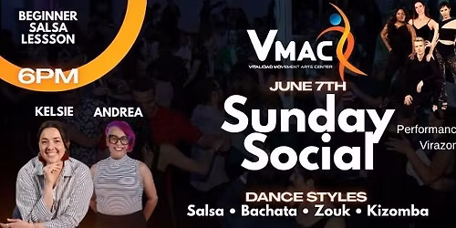 VMAC Sunday Social + Salsa Lesson