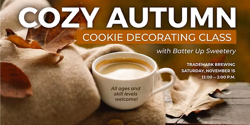 COZY AUTUMN - Cookie Decorating Class