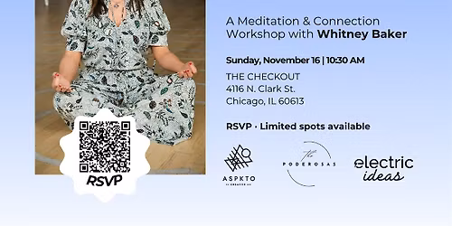 Gratitude Pause: A Meditation and Connection Workshop