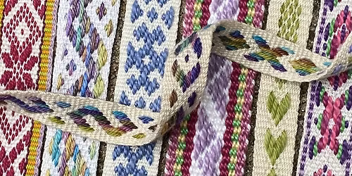 Supplementary Baltic Style Warp Patterning in Band Weaving