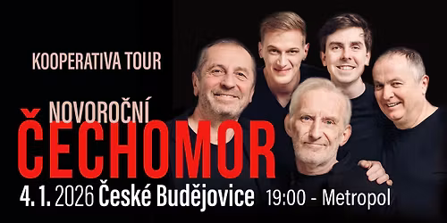 \u010cesk\u00e9 Bud\u011bjovice - Novoro\u010dn\u00ed \u010cechomor - Kooperativa tour