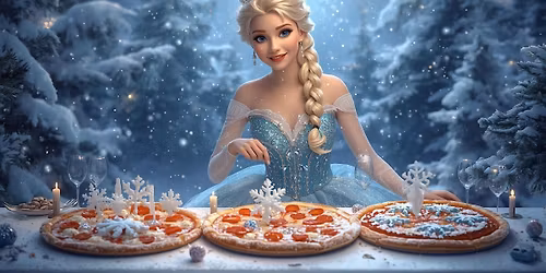 Winter Wonderland Princess Pizza Party