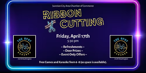 Ribbon Cutting - The Spot Karaoke