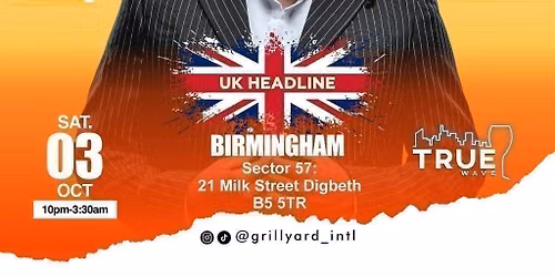 GL_ceeyjay UK headliner Birmingham