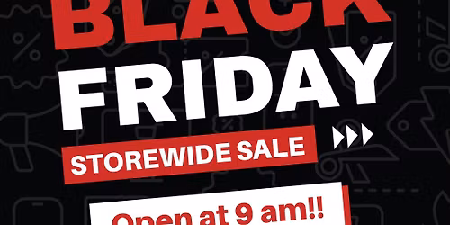 Black Friday and Small Business Saturday Sale