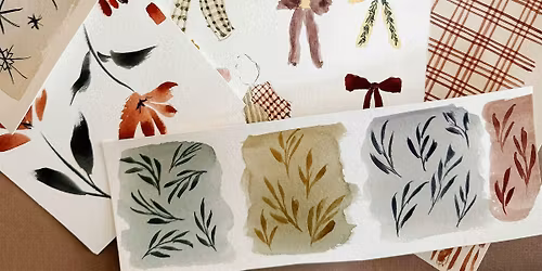 Holiday Watercolor Workshop