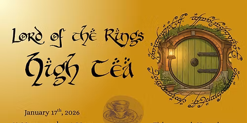 Lord of the Rings High Tea