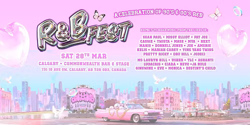 R&B Fest Returns To Calgary!
