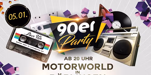 90er XXL \u2022 Legendenhalle, B\u00f6blingen