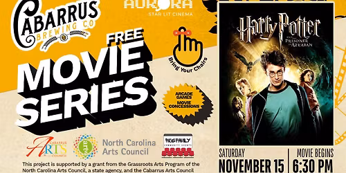 CABCO MOVIE SERIES - HARRY POTTER AND THE PRISONER OF AZKABAN