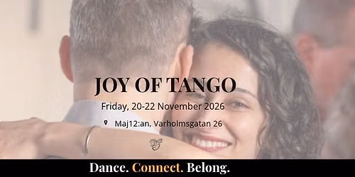 JOY OF TANGO MARATHON - GOTHENBURG, SWEDEN