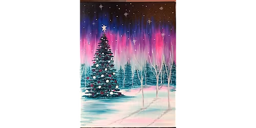 Christmas Aurora - Paint and Sip in Boston | Classpop!\u2122