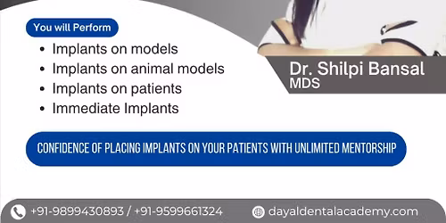 dental implantology course