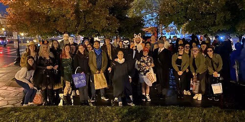 International Trick or Treating of Embassy Row