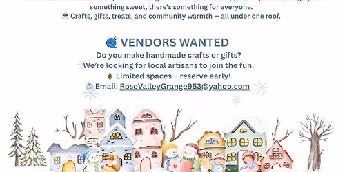 Rose Valley Artisan Market 