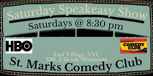 Saturday Speakeasy Comedy Club