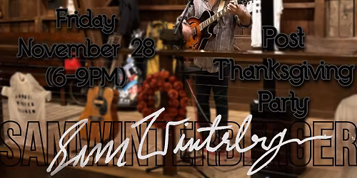 Davenport Cidery& Winery Post Thanksgiving Party with Sam Winterberger