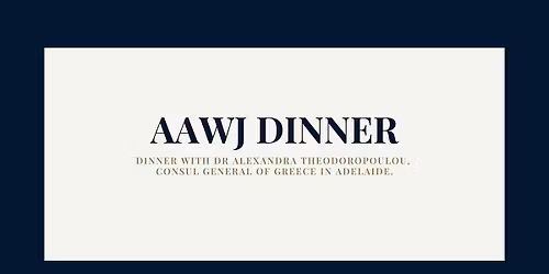 AAWJ Dinner