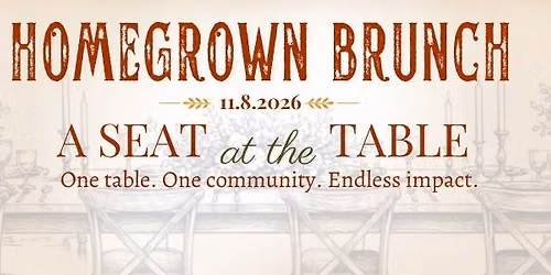 Homegrown Brunch, A Seat at the Table