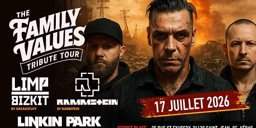 [MONTPELLIER] Concert Tribute - LINKIN  PARK | LIMP BIZKIT | RAMMSTEIN