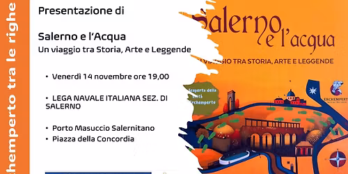 Salerno e l'Acqua - Presentazione del libro