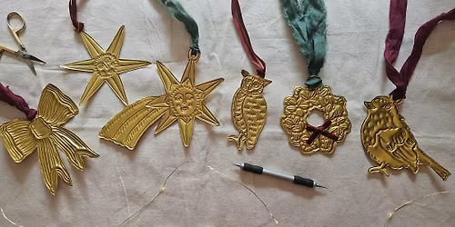 Festive Tin Decorations