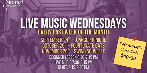 Live Music Wednesdays