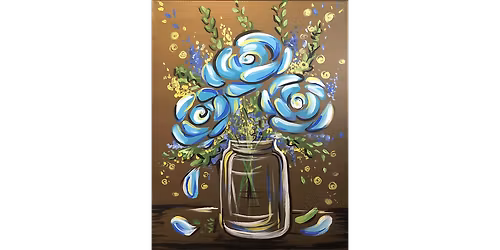 Golden Wildflowers - Paint and Sip in Sacramento | Classpop!\u2122