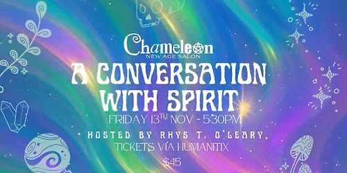 A Conversation With Spirit with Rhys T. O\u2019Leary