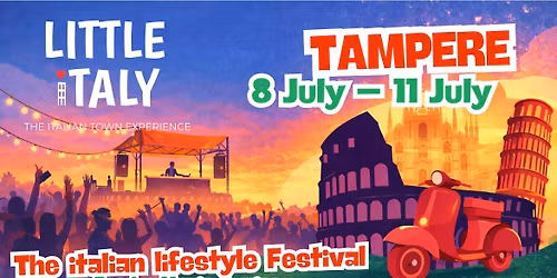 Little Italy Festival 2026 - Tampere X GranTerre Parmareggio